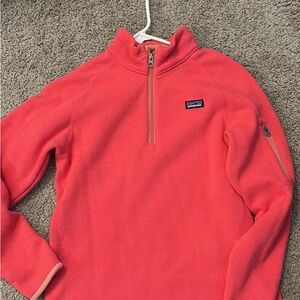 Patagonia Vibrant Pink Fleece Pullover